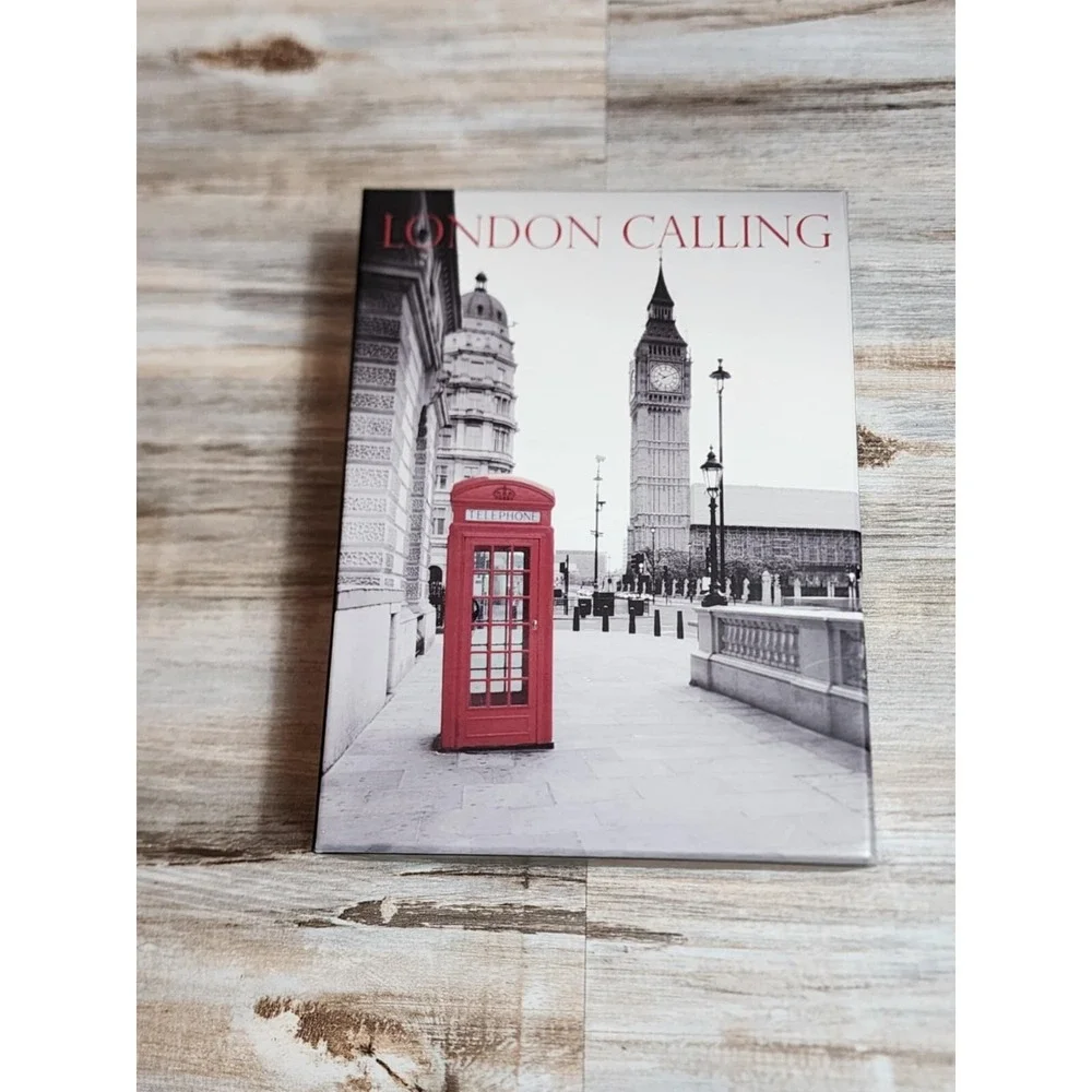 Papyrus London Calling Note‎ Card Set 20 Cards With Envelopes 4 Designs